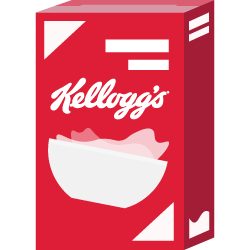 Kellogg’s cereal box