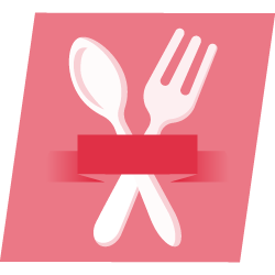 Topple Hunger red icon